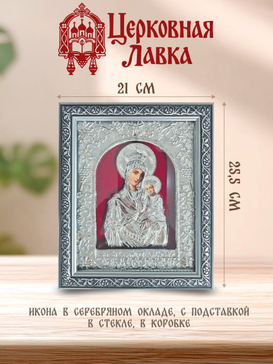 Икона Богородица (21/25,5см)